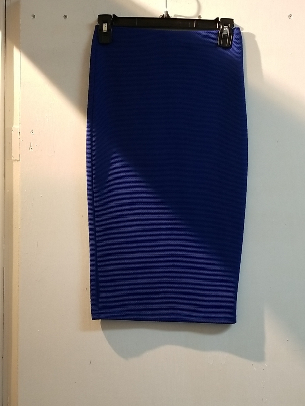 Women's Royal Blue Pencil Skirt - Sleek Office Staple